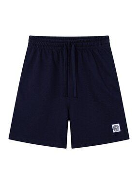 Stone Island Navy Blue Men Shorts